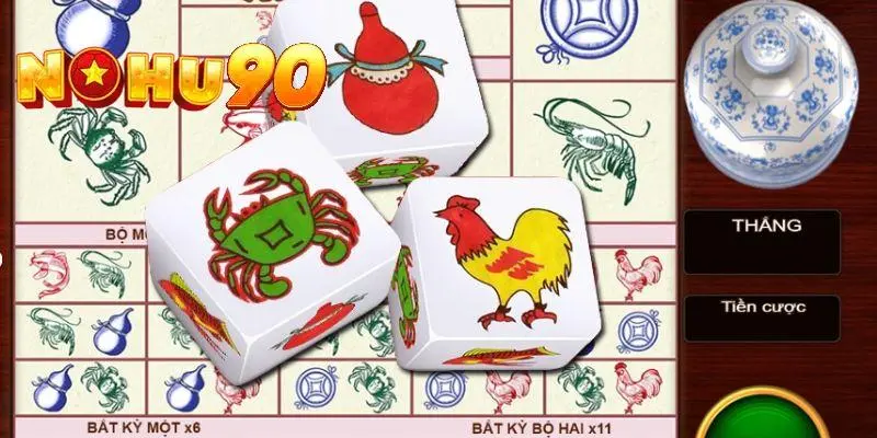 Những ưu điểm của game bầu cua nohu90